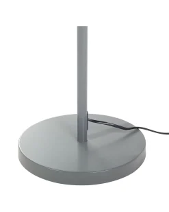 Beliani Lattiavalaisin 3 Polttimoa Metalli Harmaa Rio Grande Sale