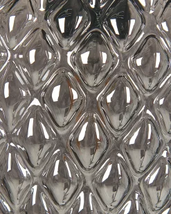 Beliani Lattiavalaisin 2 Polttimoa Lasi Harmaa Sherry Clearance