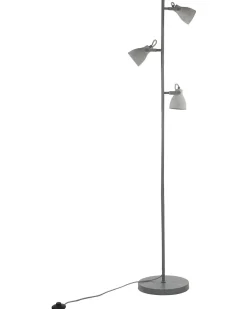 Beliani Lattiavalaisin 3 Polttimoa Betoni Vaaleanharmaa Mistago Sale