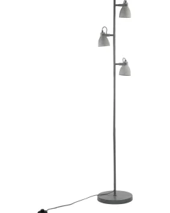 Beliani Lattiavalaisin 3 Polttimoa Betoni Vaaleanharmaa Mistago Sale