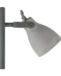 Beliani Lattiavalaisin 3 Polttimoa Betoni Vaaleanharmaa Mistago Sale