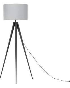 Beliani Lattiavalaisin Metalli Harmaa Stiletto Best Sale