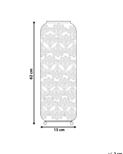 Beliani Lattiavalaisin Metalli Hopea Volta Best Sale