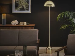 Beliani Lattiavalaisin Metalli Kulta Macasia Fashion