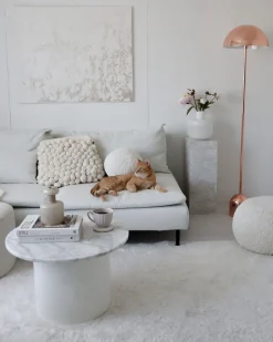 Beliani Lattiavalaisin Metalli Kupari Macasia Store