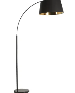 Beliani Lattiavalaisin Metalli Musta/Kupari Yabus Best