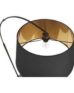 Beliani Lattiavalaisin Metalli Musta/Kupari Yabus Best