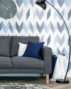 Beliani Lattiavalaisin Metalli Musta Dintel Store