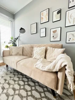 Beliani Lattiavalaisin Metalli Musta Dintel Store