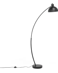 Beliani Lattiavalaisin Metalli Musta Dintel Store