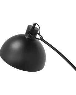 Beliani Lattiavalaisin Metalli Musta Dintel Store