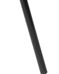 Beliani Lattiavalaisin Metalli Musta Tamega Clearance