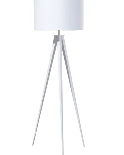 Beliani Lattiavalaisin Metalli Valkoinen Stiletto Best