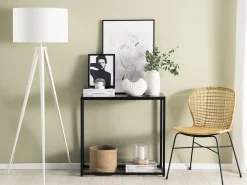 Beliani Lattiavalaisin Metalli Valkoinen Stiletto Best