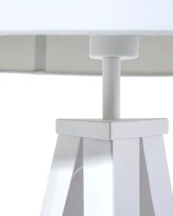 Beliani Lattiavalaisin Metalli Valkoinen Stiletto Best