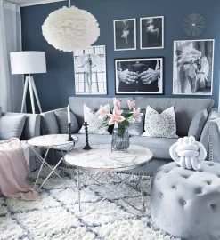 Beliani Lattiavalaisin Metalli Valkoinen Stiletto Best