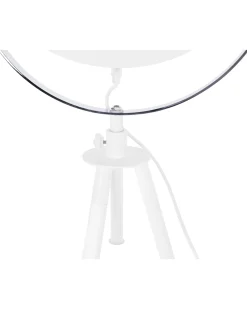 Beliani Lattiavalaisin Metalli Valkoinen/Kulta Thames Sale