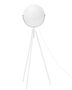 Beliani Lattiavalaisin Metalli Valkoinen/Kulta Thames Sale