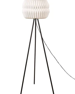 Beliani Lattiavalaisin Paperi/Metalli Valkoinen/Musta Hunter Sale