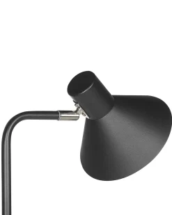 Beliani Lattiavalaisin Rauta Musta Rimava Cheap