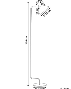 Beliani Lattiavalaisin Rauta Musta Rimava Cheap