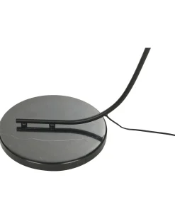 Beliani Lattiavalaisin Rauta Musta/Luonnovari Merrica Shop