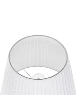 Beliani Lattiavalaisin Rauta Valkoinen/Musta Torysa Cheap