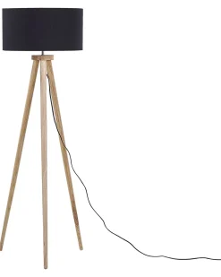 Beliani Lattiavalaisin Tammi Musta Nitra Online