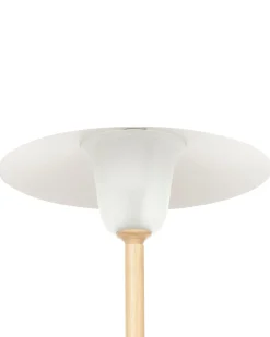 Beliani Lattiavalaisin Tammi Valkoinen Moppy Cheap