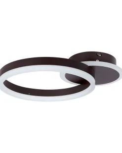 Beliani Led-Kattovalaisin Alumiini Tummanruskea Glyde Outlet