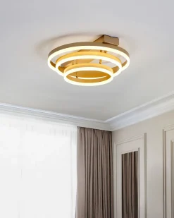 Beliani Led-Kattovalaisin Alumiini Kulta Nore Cheap