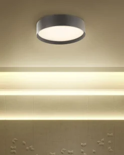 Beliani Led-Kattovalaisin Teras Musta Moei Best