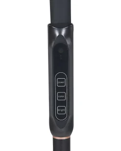 Beliani Led-Lattia/Poytavalaisin Muunneltava Musta Apus Clearance