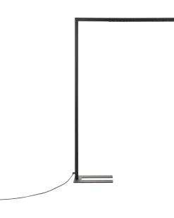 Beliani Led-Lattiavalaisin Alumiini Musta Mensa Best