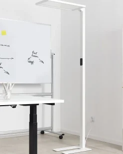 Beliani Led-Lattiavalaisin Alumiini Valkoinen Orion Best