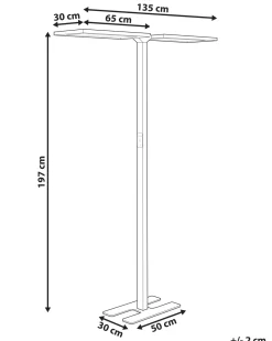 Beliani Led-Lattiavalaisin Alumiini Hopea Sculptor Best Sale