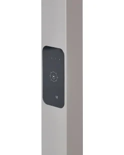 Beliani Led-Lattiavalaisin Alumiini Hopea Sculptor Best Sale