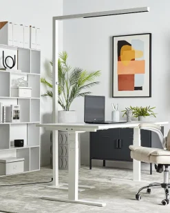 Beliani Led-Lattiavalaisin Alumiini Valkoinen Sagitta Online