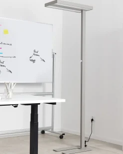 Beliani Led-Lattiavalaisin Alumiini Hopea Taurus Cheap