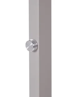 Beliani Led-Lattiavalaisin Alumiini Hopea Taurus Cheap