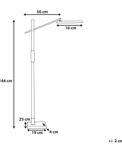 Beliani Led-Lattiavalaisin Hopea Aquarius Sale