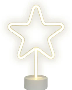 Beliani Led-Neonvalaisin Monivarinen 3 Kpl Floretta Hot