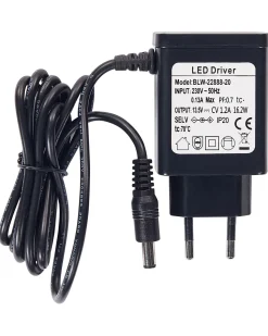 Beliani Led-Poytavalaisin Alumiini Usb-Portti Hopea/Musta Corvus Shop