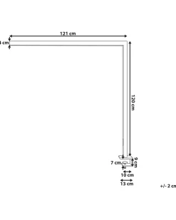 Beliani Led-Poytavalaisin Alumiini Hopea Octant Cheap