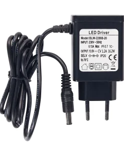 Beliani Led-Poytavalaisin Alumiini Musta Lacerta Hot