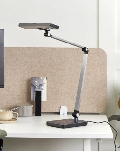 Beliani Led-Poytavalaisin Alumiini Musta Lacerta Hot