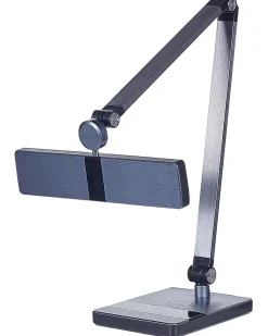 Beliani Led-Poytavalaisin Alumiini Musta Lacerta Hot