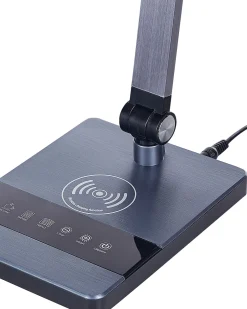 Beliani Led-Poytavalaisin Alumiini Musta Lacerta Hot