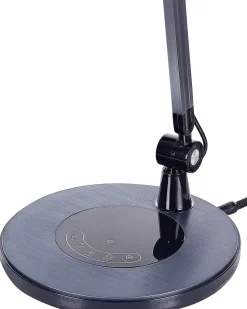 Beliani Led-Poytavalaisin Alumiini Musta Grus Cheap