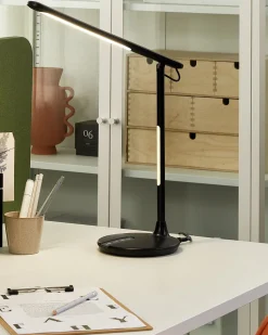 Beliani Led-Poytavalaisin Alumiini Musta Draco Online